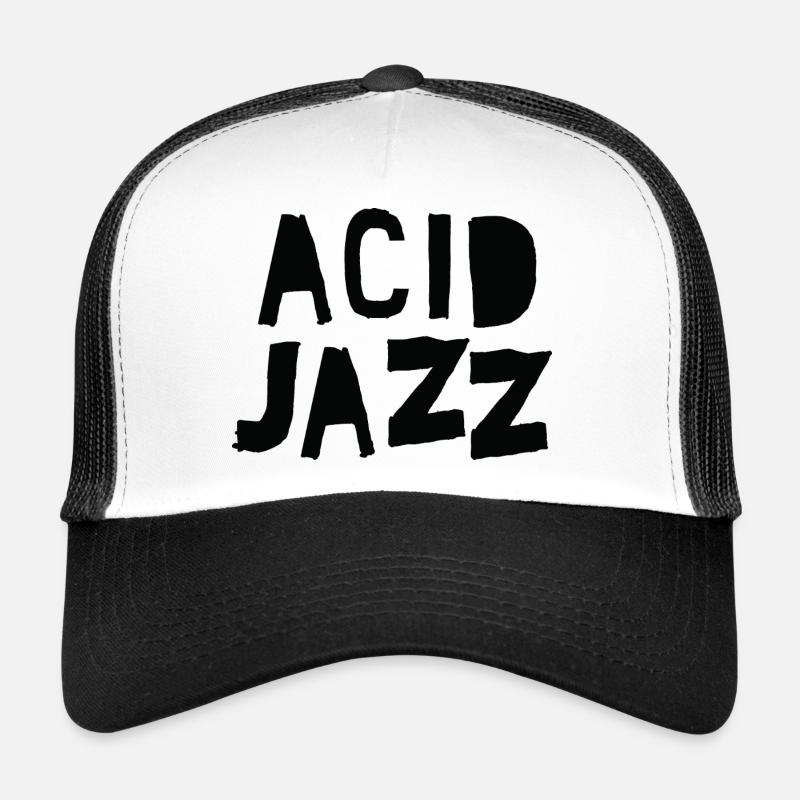 Texte Acid Jazz Bold Brush Casquette trucker 