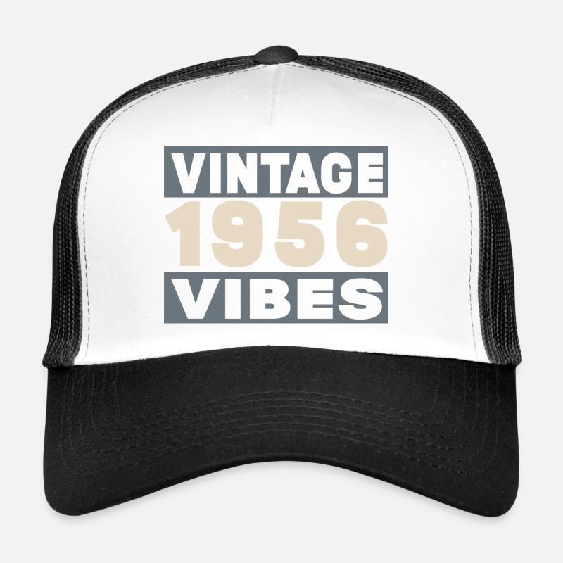 Anniversary 1956 - 70 years - Trucker Cap - white/black