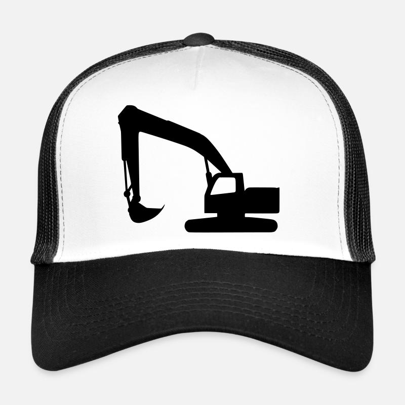 Puissance d’excavatrice – Durée de vie en construction Casquette trucker 