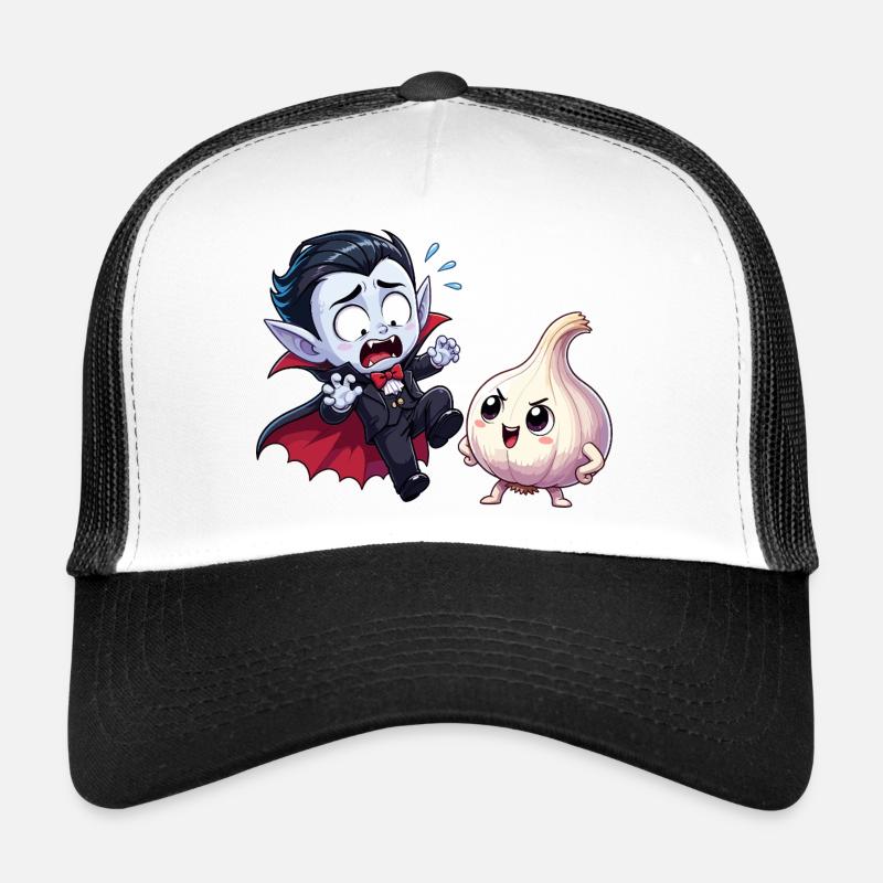 Vampire rencontre ami à l’ail Casquette trucker 
