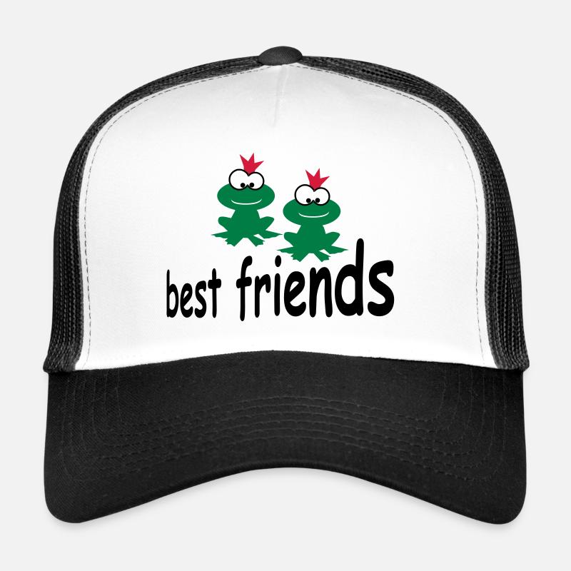 drôle - Casquette trucker  - blanc/noir