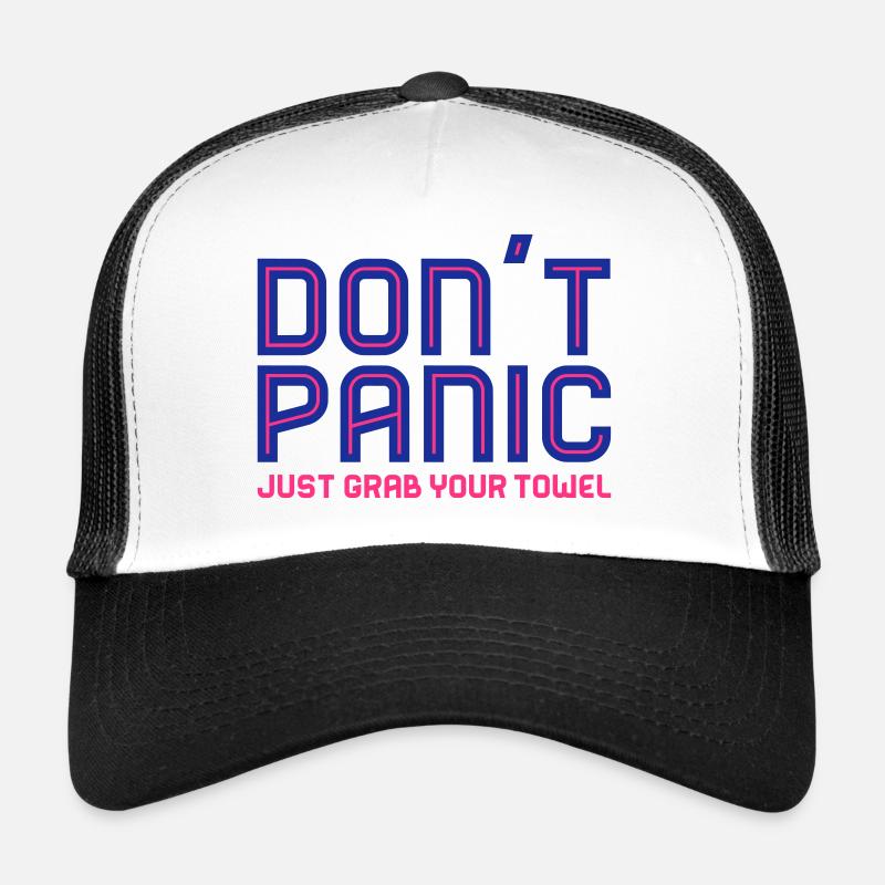 Ne paniquez pas, juste votre serviette tombe 2 Casquette trucker 