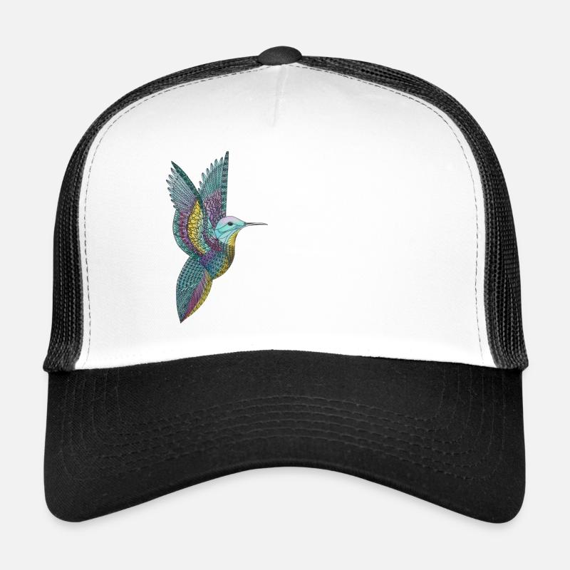 humming-bird - Trucker Cap - white/black