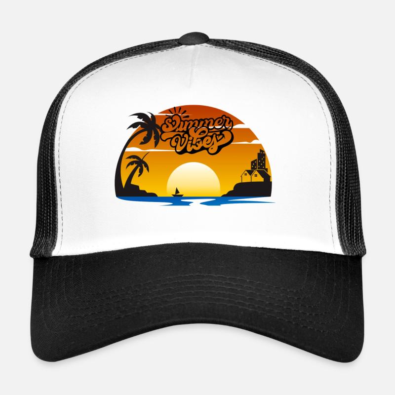 Summer Sunset Trucker Cap