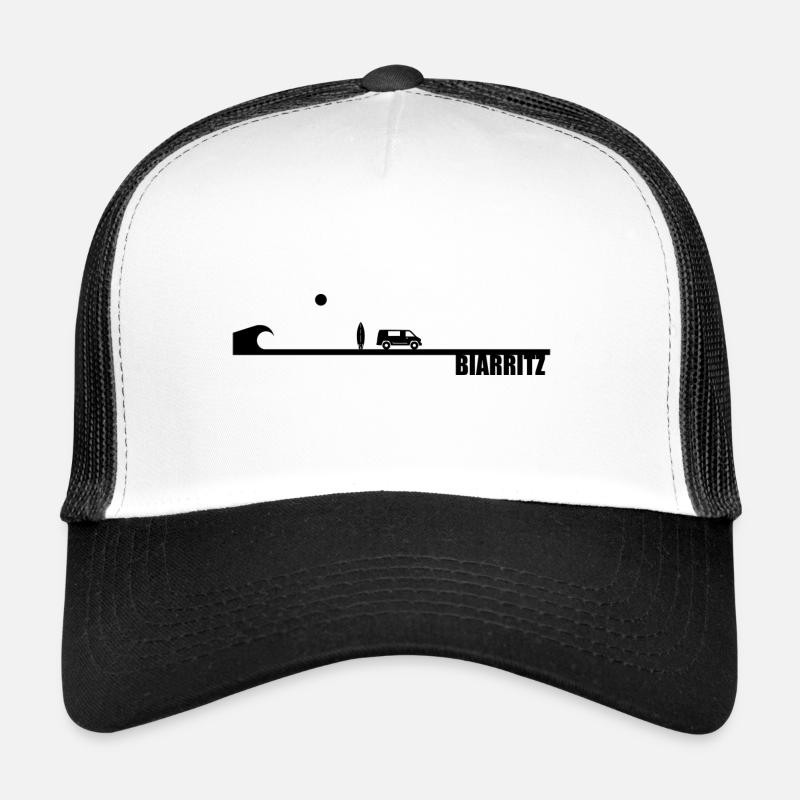Biarritz Wave Surf Van life Trucker Cap