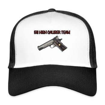 1911 High Caliber Team Geschenkidee - Trucker Cap - Weiß/Schwarz - Vorne