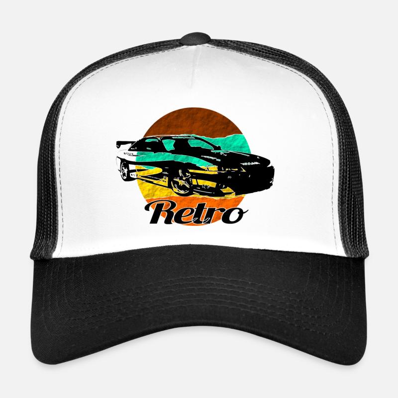Retro Car Auto Trucker Cap