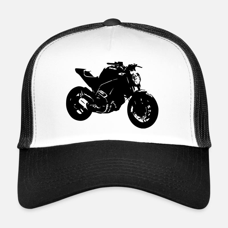 moto monster Casquette trucker 