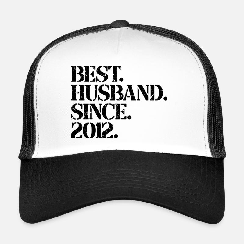 Bester Ehemann seit 2012, Geschenk zum 11-jährigen Jubiläum Trucker Cap