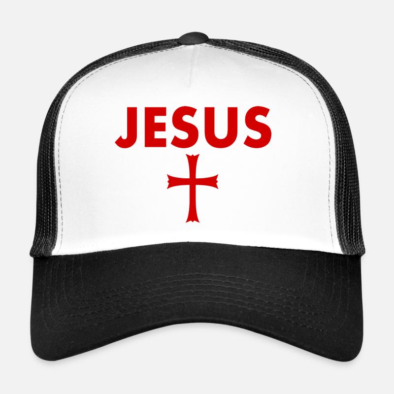 jesus kreuz Trucker Cap