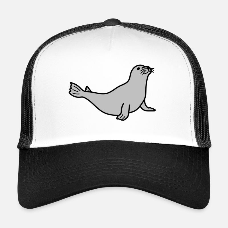 Conception de phoque marin Casquette trucker 
