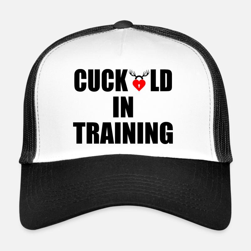 cuckold in training Trucker Cap