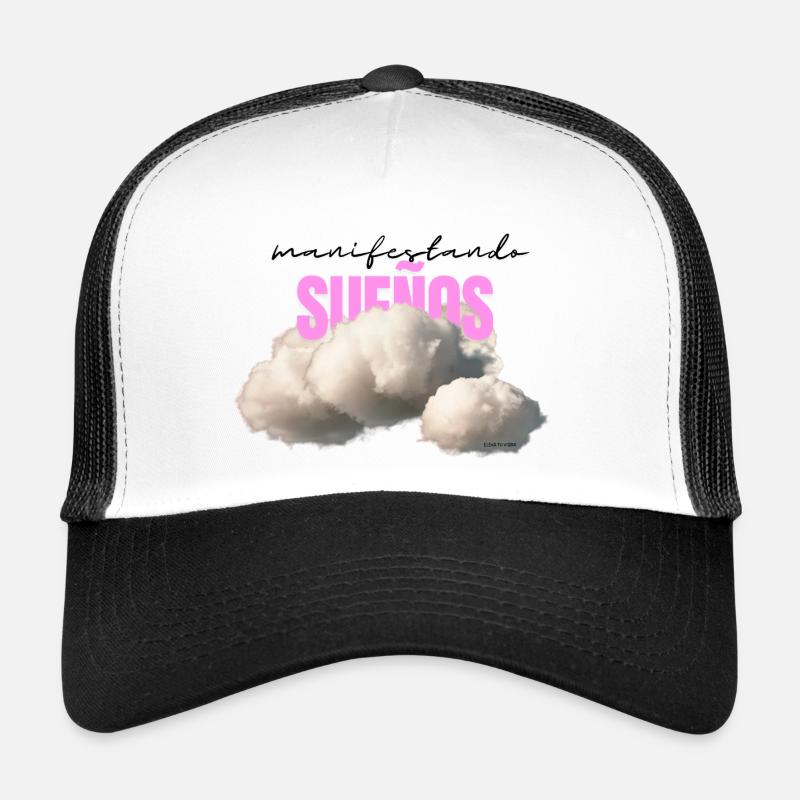 MANIFESTING DREAMS - Trucker Cap - white/black
