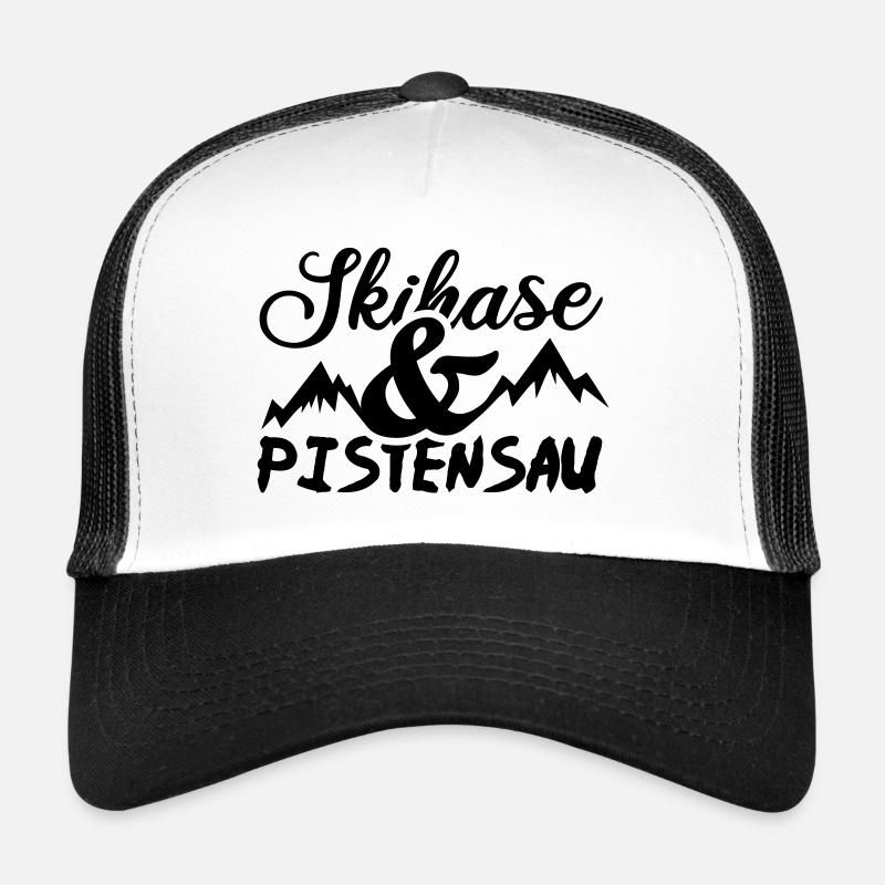 Skihase und Pistensau Trucker Cap