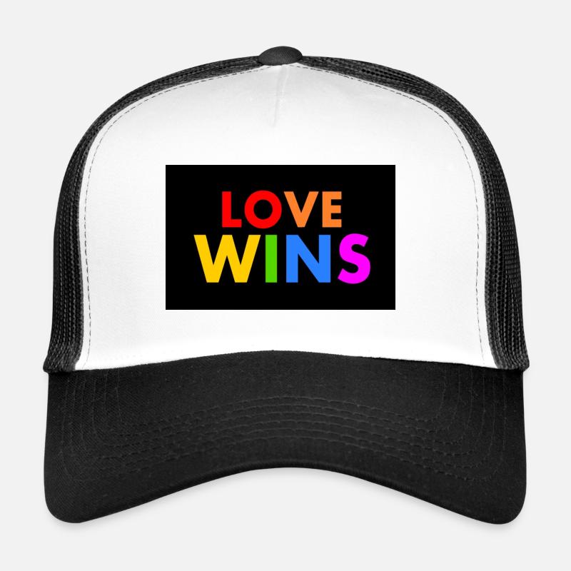 Love wins Casquette trucker 