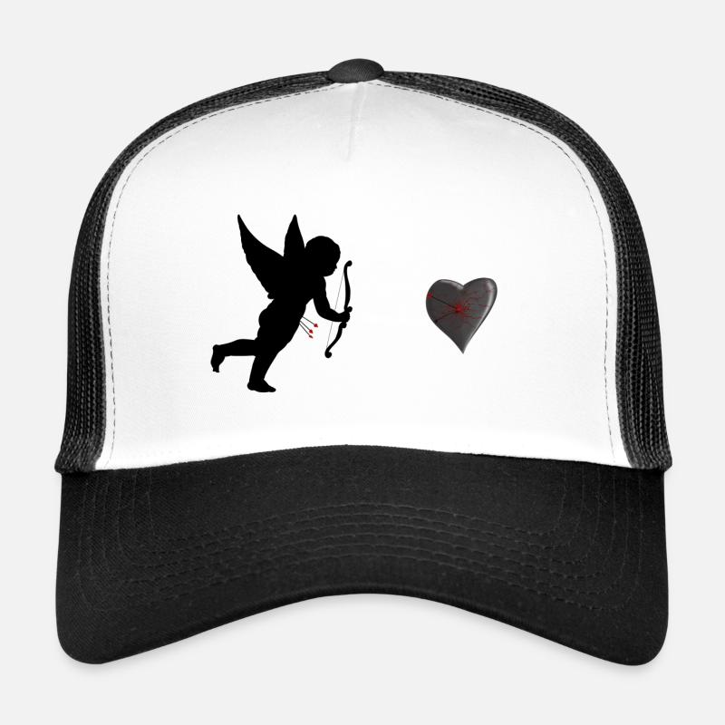 Amor und ein gerührtes Herz Trucker Cap