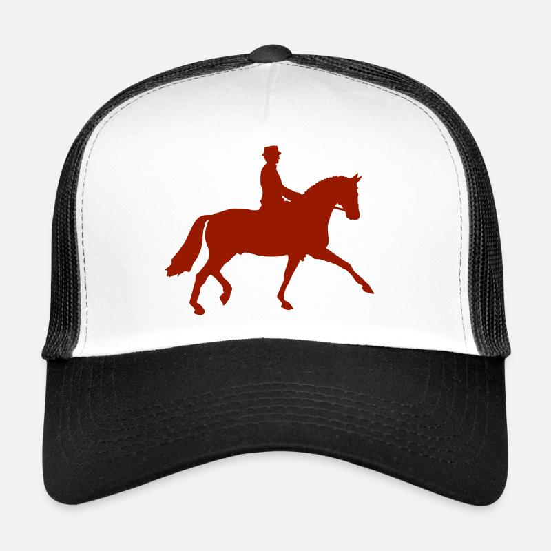 Reiter - Trucker Cap - Weiß/Schwarz