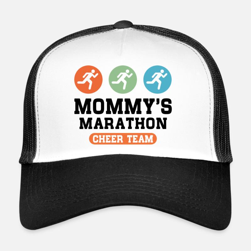 Marathon Cheer Team - Trucker Cap - white/black