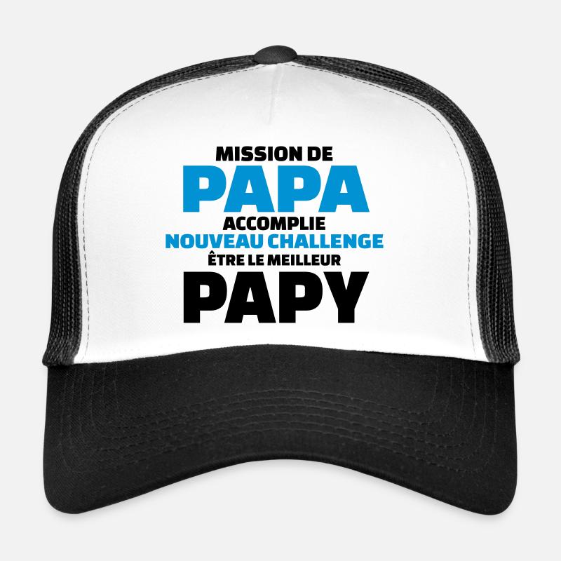 nouveau challenge être le meilleur papy Casquette trucker 