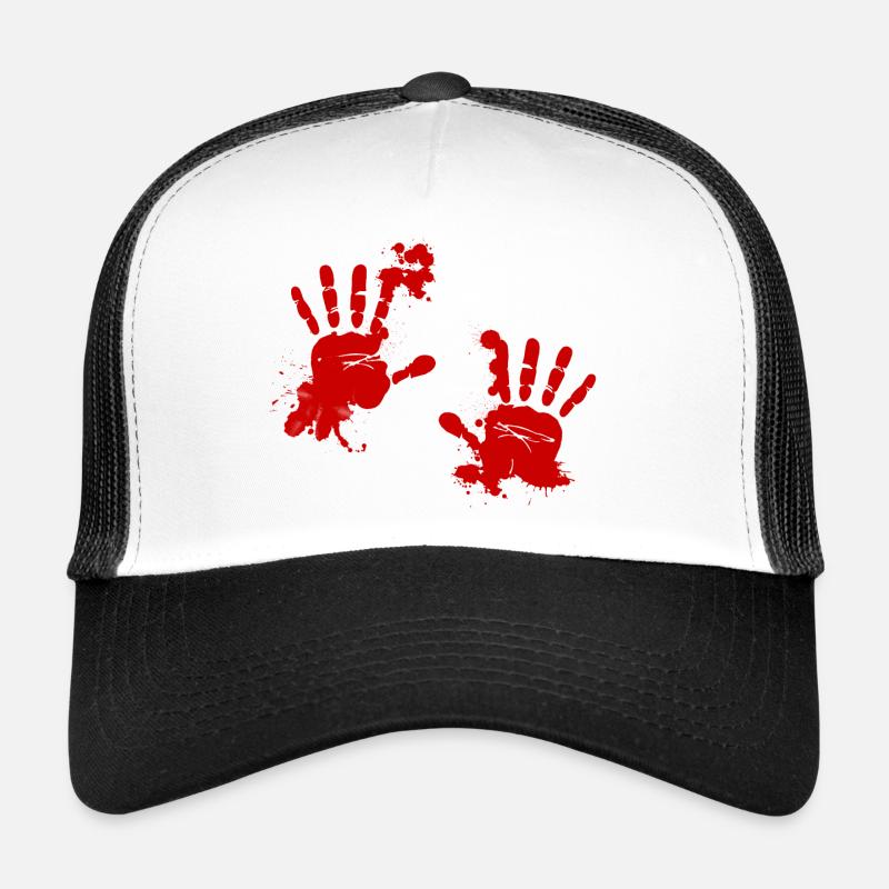 Bloody hands Trucker Cap