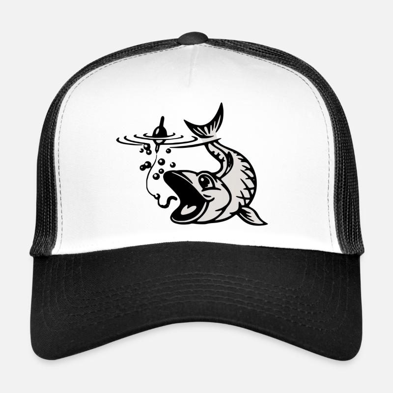 Fish hook cap Trucker Cap