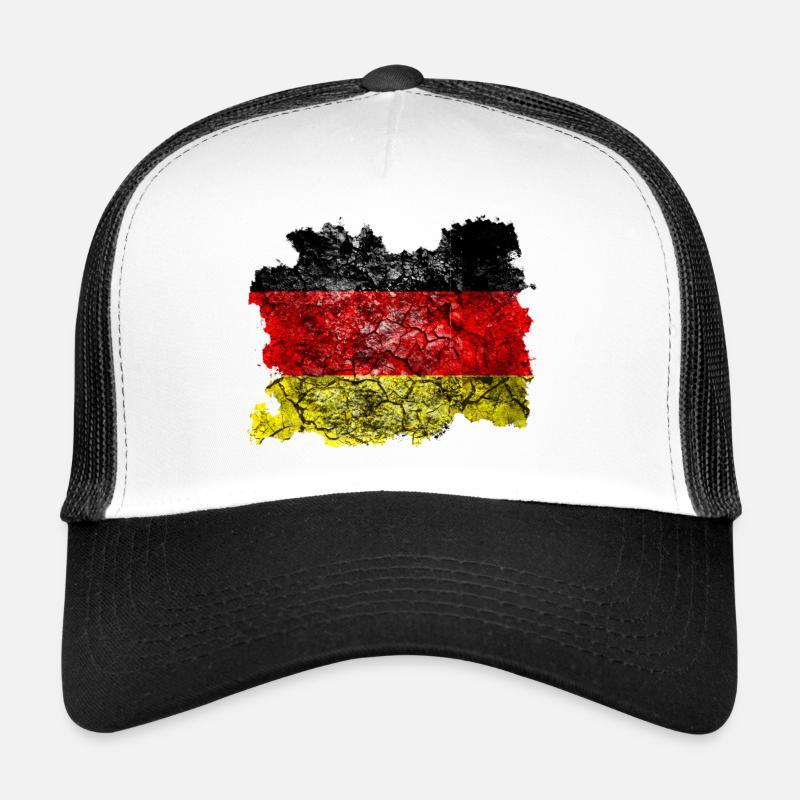 Germany vintage flag Trucker Cap