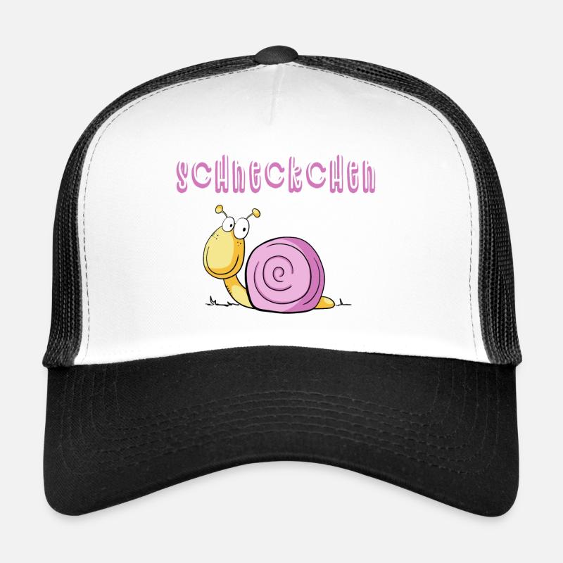 Lustige Scheckchen Schnecke I Comic Trucker Cap
