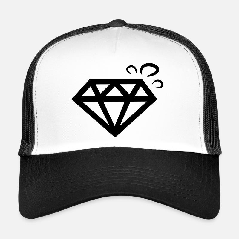 diamond diamant Casquette trucker 