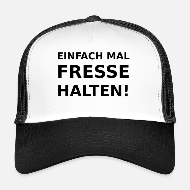Ferme ta gueule! Casquette trucker 