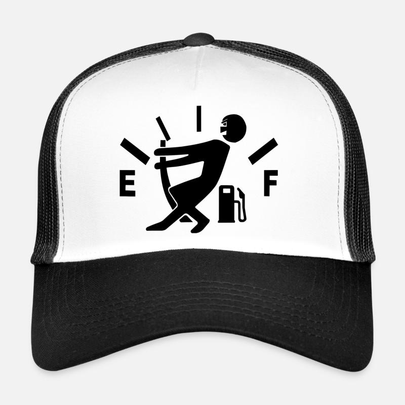 Indicateur de carburant vide Casquette trucker 