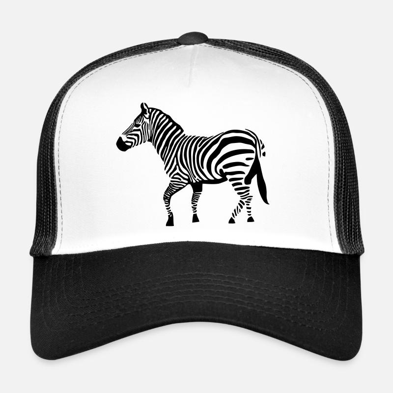 zebra Zeichnung Zebra-Vektor-Savanne Trucker Cap