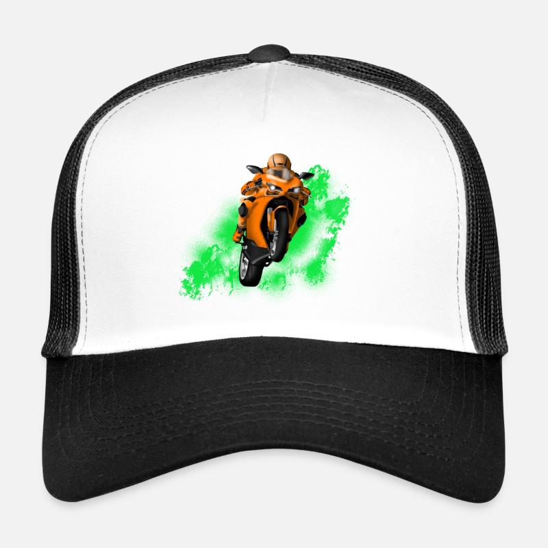 motorcycle Trucker Cap