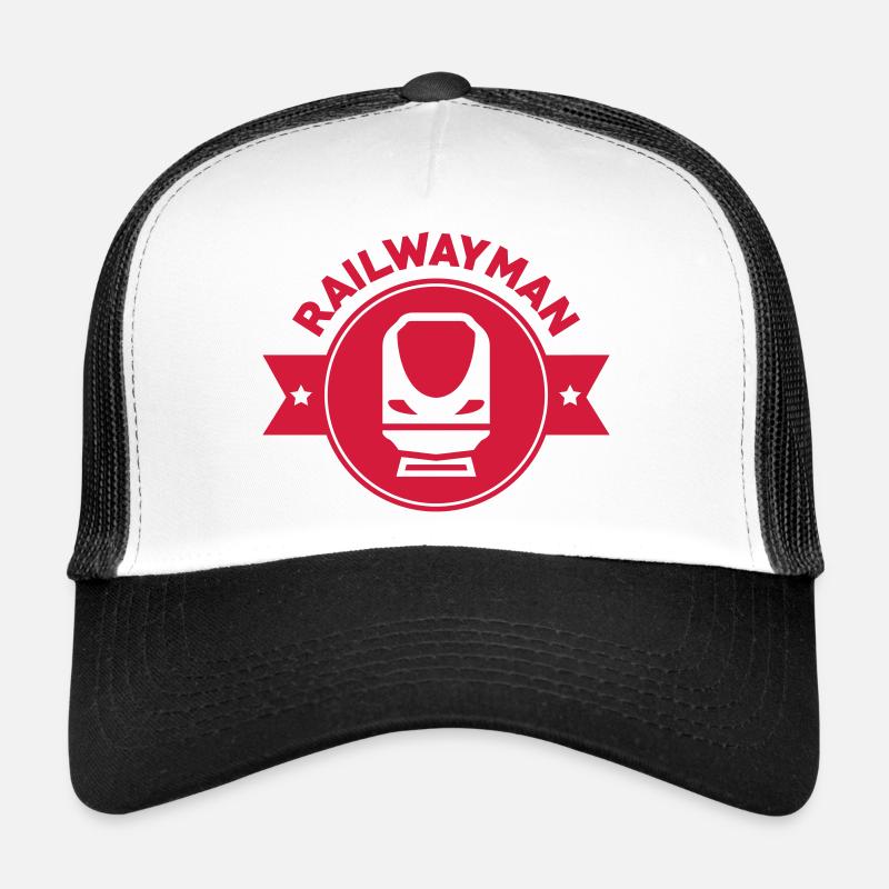 Cheminot / Chemin de fer / Train / Metro Casquette trucker 