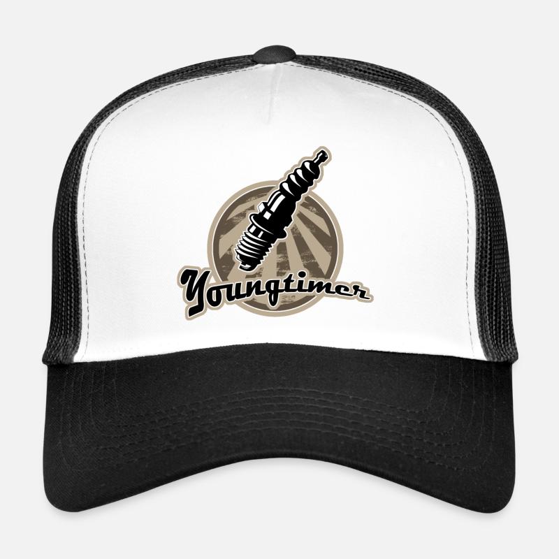 Bougie d'allumage Youngtimer rétro Casquette trucker 