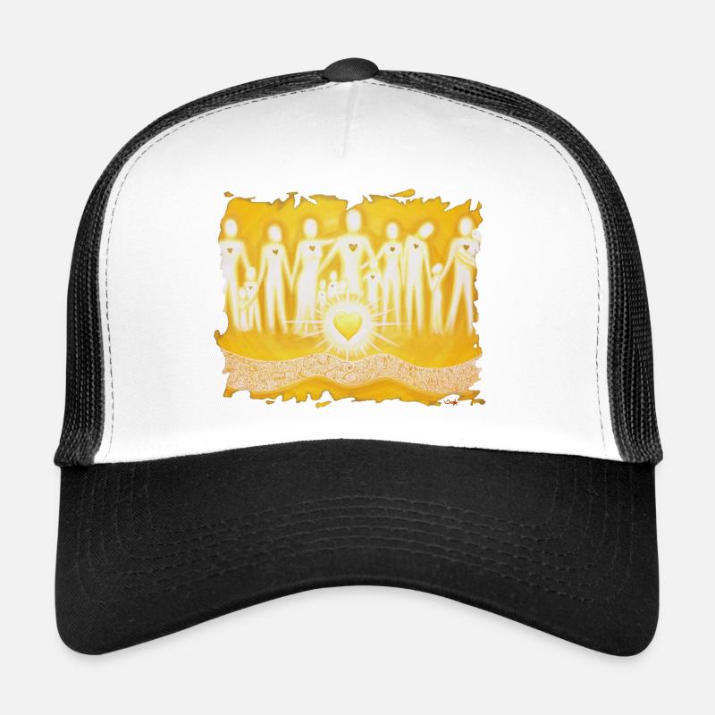 Sternentor LichtMenschen - Sonja Ariel von Staden - Trucker Cap - Weiß/Schwarz