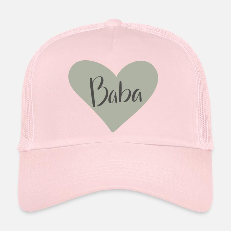Baba Heart Trucker Cap