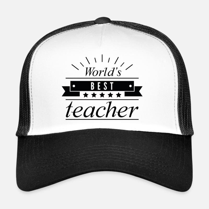 Meilleur professeur du monde Casquette trucker 