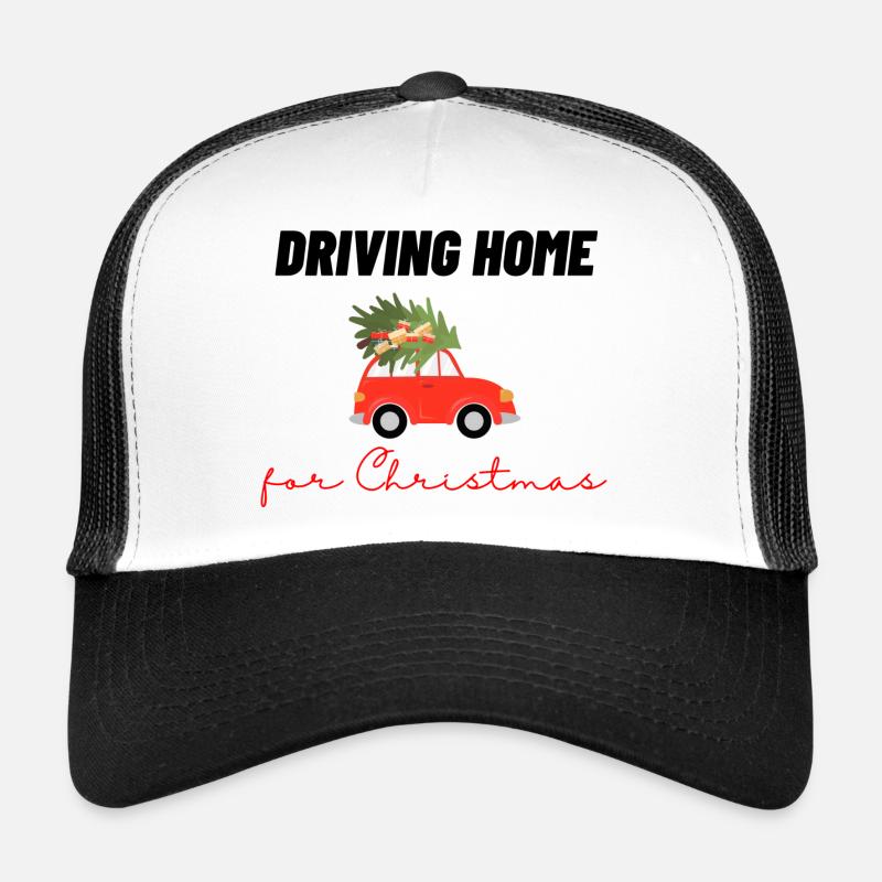 Rentrer chez soi pour Noël Casquette trucker 