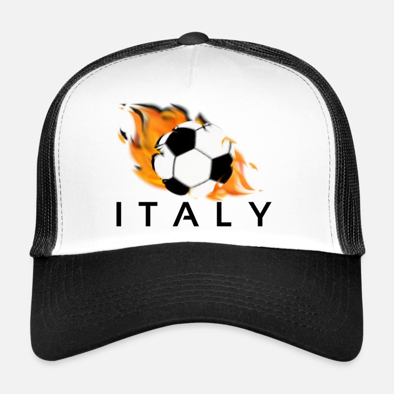 Italy - Trucker Cap - white/black