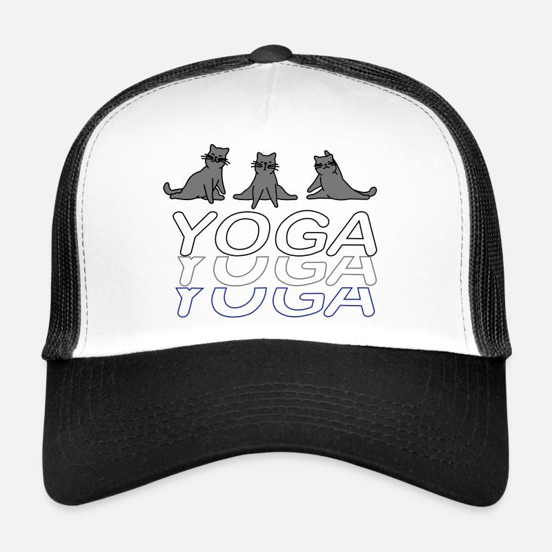 Chats de yoga Casquette trucker 