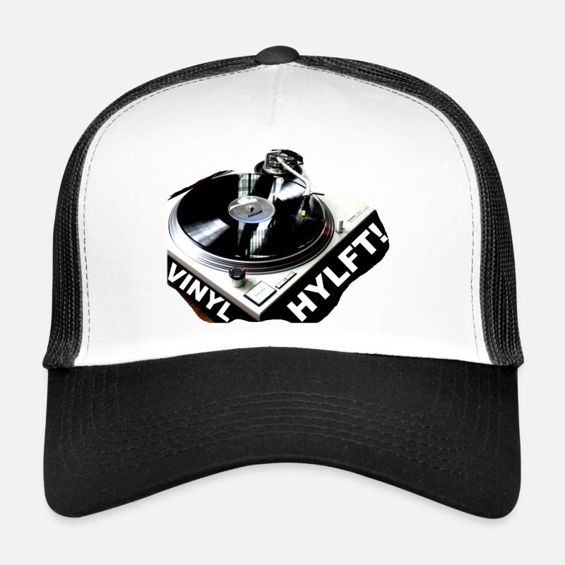 ZoffArt VINYL HYLFT! - Trucker Cap - Weiß/Schwarz