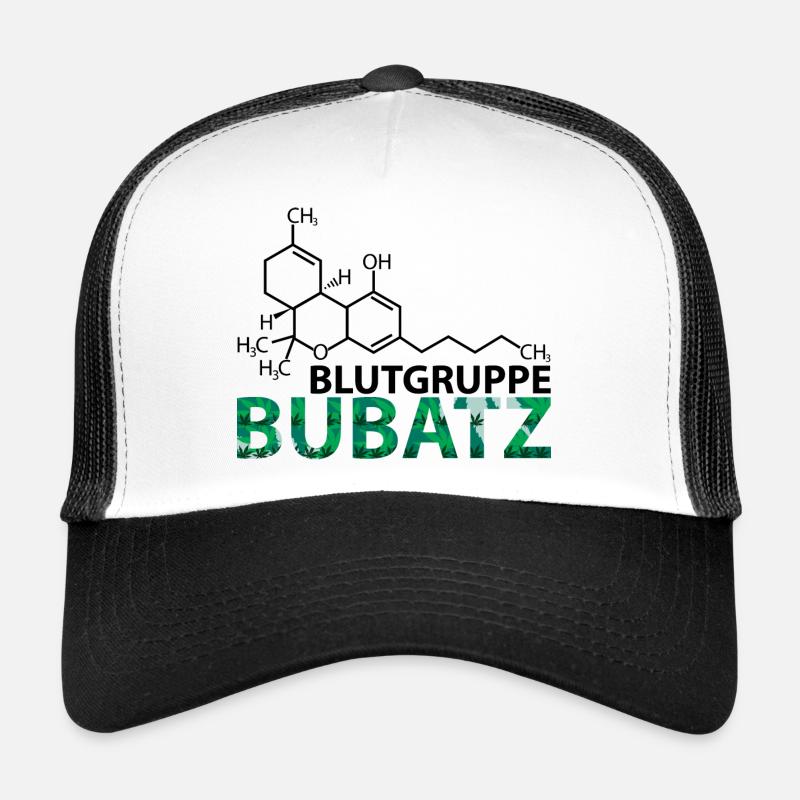 BLUTGRUPPE BUBATZ / THC / WEED / CANNABIS /OTT Trucker Cap
