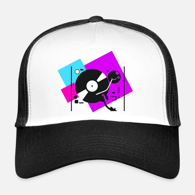 colorful turntables5 Trucker Cap