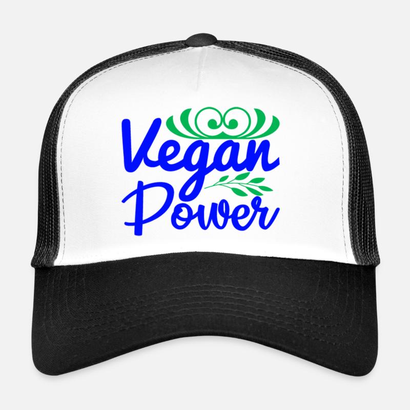 Puissance végétalienne Casquette trucker 
