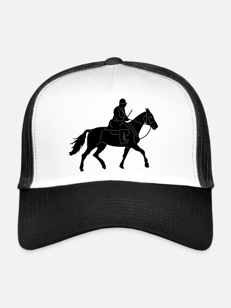 Crew Leader Rider - Trucker Cap - white/black - Front