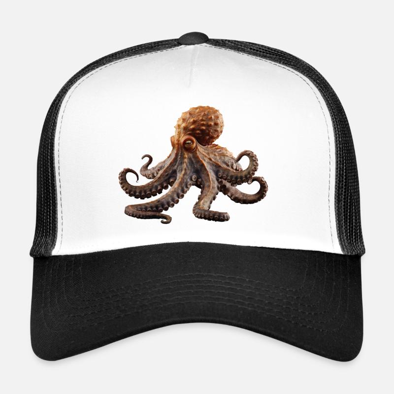 Kraken können Farbe und Textur ändern Trucker Cap
