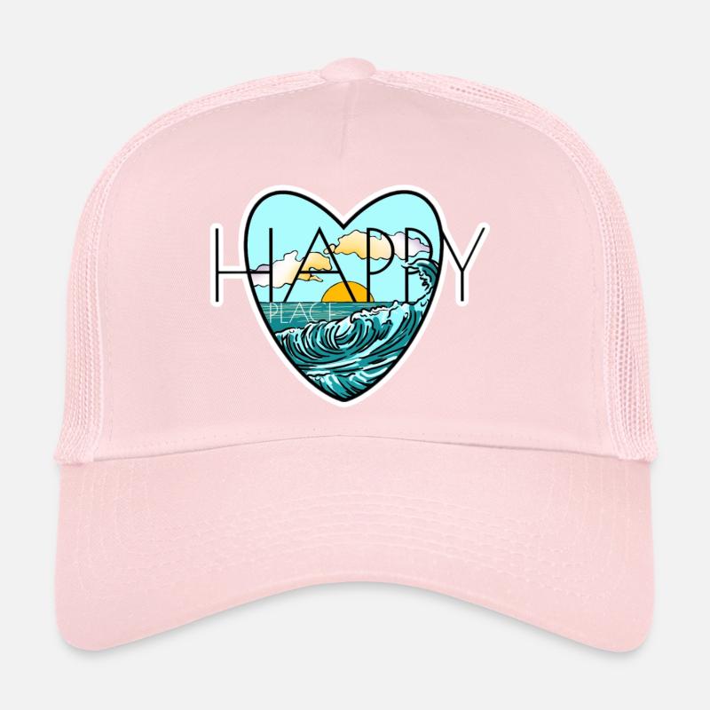 Endroit heureux Casquette trucker 