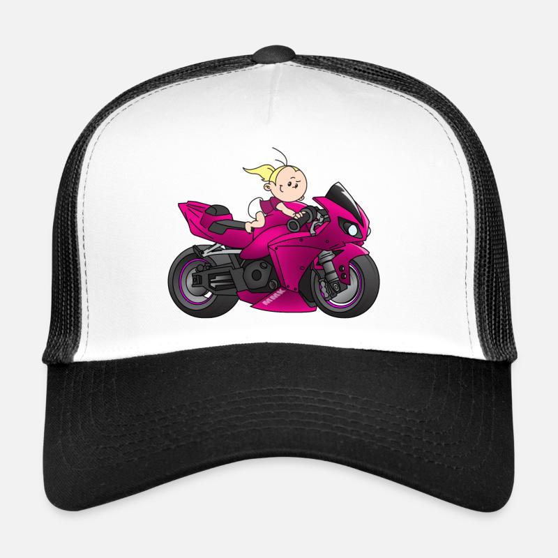 Motor-Mädchen Trucker Cap