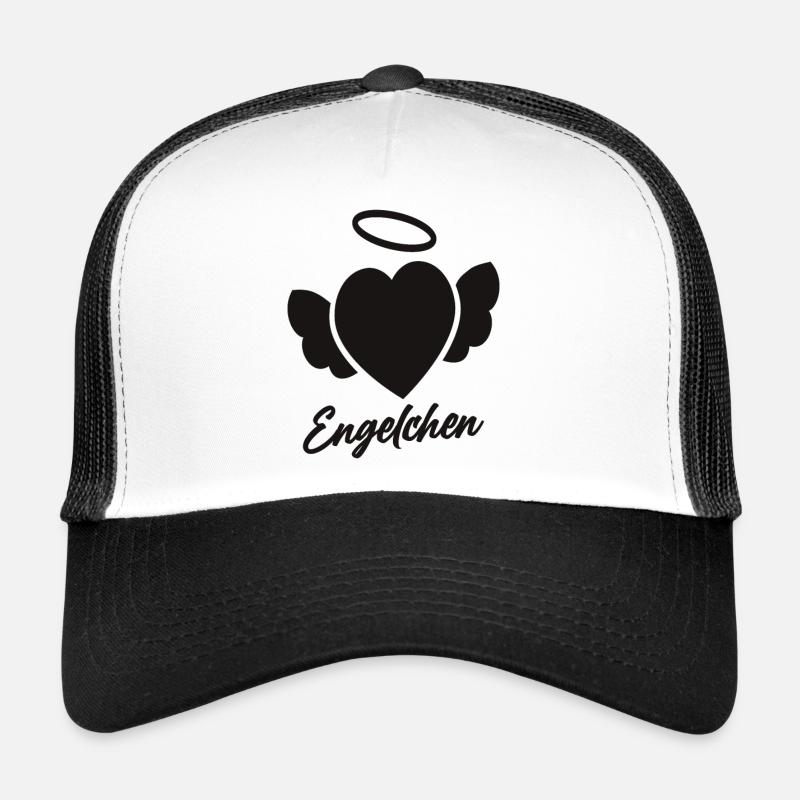 Engelchen mit Herz und Heiligenschein Trucker Cap