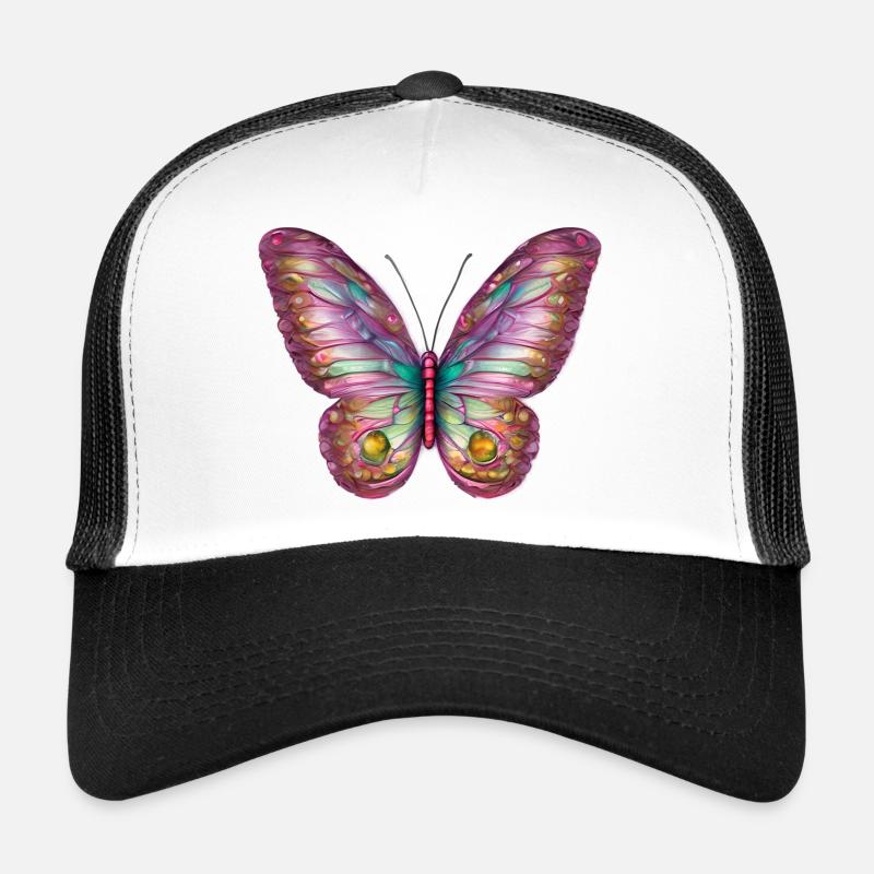 Papillon Animal Papillon Insecte Casquette trucker 